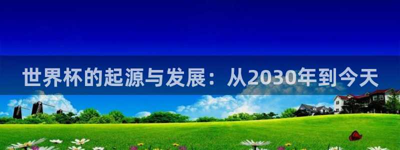 世界杯预选赛直播：世界杯的起源与发展：从2030年到今天